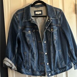 Loft Plus size 16 denim jacket